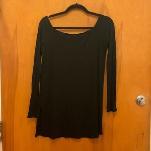 Black ASOS Off the Shoulder Top